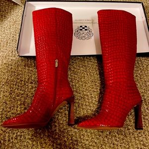 Matador Glazed Crocodile Vince Camuto